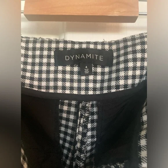 Dynamite gingham pants - Picture 3 of 4